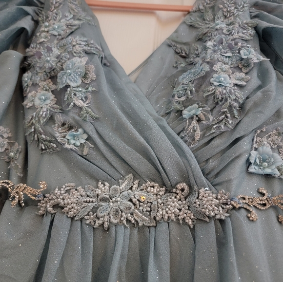 Bridgerton regency dress - Picture 2 of 8